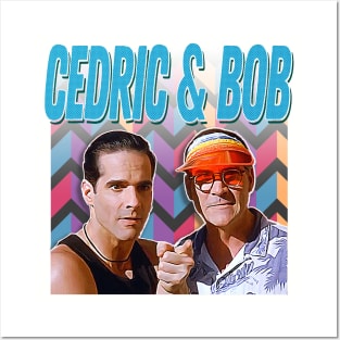 Cedric & Bob // 90s Style Aesthetic Design Posters and Art